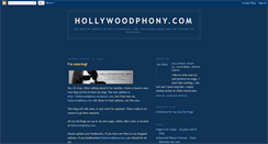 Desktop Screenshot of hollywoodphony.blogspot.com