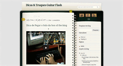 Desktop Screenshot of dicasetruquesguitarflash.blogspot.com