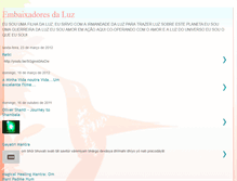 Tablet Screenshot of embaixadoresdaluz.blogspot.com