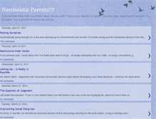 Tablet Screenshot of narcissisticparents.blogspot.com