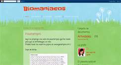 Desktop Screenshot of jovenesbiomaniacos.blogspot.com