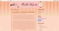 Desktop Screenshot of fouillis-enfantin.blogspot.com