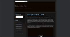 Desktop Screenshot of lindsay-lohan-nude.blogspot.com
