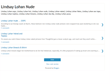 Tablet Screenshot of lindsay-lohan-nude.blogspot.com