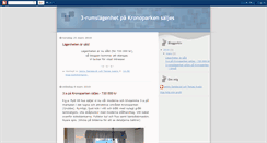 Desktop Screenshot of lagenhetkronoparken.blogspot.com