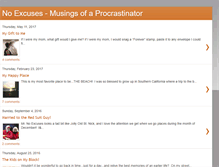 Tablet Screenshot of noexcuses318.blogspot.com