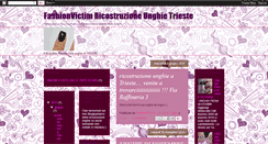 Desktop Screenshot of fashionvictimricostruzioneunghie.blogspot.com