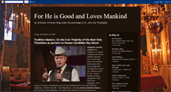 Desktop Screenshot of forheisgoodandlovesmankind.blogspot.com