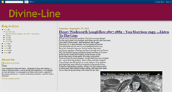 Desktop Screenshot of divine-line.blogspot.com