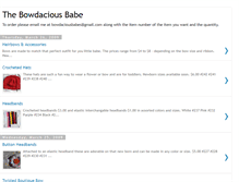 Tablet Screenshot of bowdaciousbabes.blogspot.com