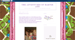 Desktop Screenshot of harperann.blogspot.com