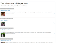 Tablet Screenshot of harperann.blogspot.com