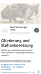 Mobile Screenshot of gliederungundstellenbesetzung.blogspot.com