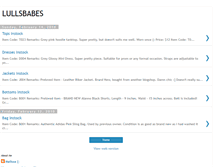 Tablet Screenshot of lullsbabes.blogspot.com