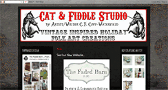 Desktop Screenshot of catandfiddlefolk.blogspot.com