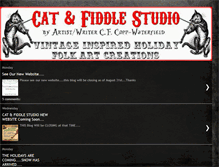 Tablet Screenshot of catandfiddlefolk.blogspot.com