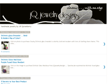 Tablet Screenshot of jqjewelrydesigns.blogspot.com