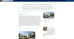 Desktop Screenshot of eatinglocalinthetropics.blogspot.com