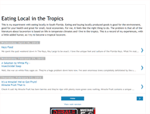 Tablet Screenshot of eatinglocalinthetropics.blogspot.com