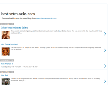 Tablet Screenshot of bestnetmuscle.blogspot.com