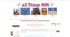 Desktop Screenshot of allthingsnini.blogspot.com