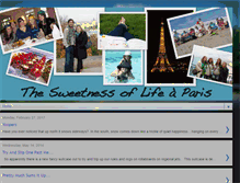 Tablet Screenshot of ladouceurdevieaparis.blogspot.com