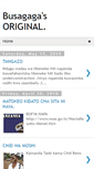 Mobile Screenshot of busagaga.blogspot.com
