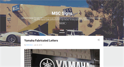 Desktop Screenshot of mscsigns.blogspot.com