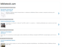 Tablet Screenshot of biblioteccom.blogspot.com