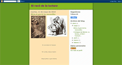 Desktop Screenshot of elracodelalectura1.blogspot.com