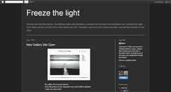 Desktop Screenshot of freezethelight.blogspot.com