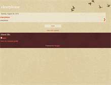 Tablet Screenshot of clearplease.blogspot.com