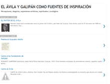 Tablet Screenshot of el-avila-fuente-de-inspiracion.blogspot.com