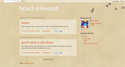 Desktop Screenshot of brasil-minecraft.blogspot.com