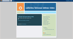 Desktop Screenshot of famosas-latinas.blogspot.com