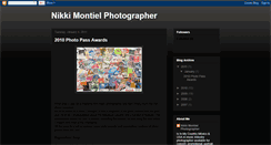 Desktop Screenshot of nikkimontielphoto.blogspot.com