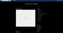 Desktop Screenshot of colinkiernan.blogspot.com