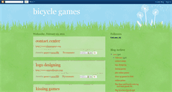 Desktop Screenshot of bicyclegames-games.blogspot.com