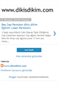 Mobile Screenshot of dikisdikim-com.blogspot.com