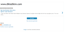 Tablet Screenshot of dikisdikim-com.blogspot.com