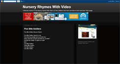 Desktop Screenshot of nursery-rhymes-4u.blogspot.com