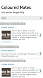 Mobile Screenshot of coloured-notes-deluxetemplates.blogspot.com