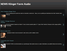 Tablet Screenshot of klinger-favre-news.blogspot.com