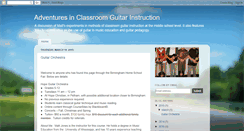 Desktop Screenshot of classroomguitar.blogspot.com