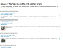 Tablet Screenshot of dmpractitioners.blogspot.com