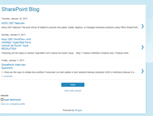 Tablet Screenshot of kapil-sharepoint-blog.blogspot.com