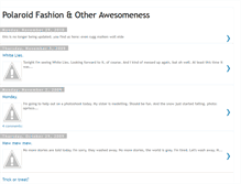 Tablet Screenshot of polaroidfashionists.blogspot.com