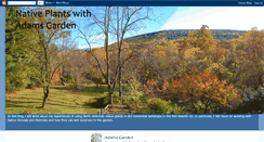 Desktop Screenshot of adamsgardennativeplants.blogspot.com