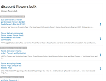 Tablet Screenshot of discountflowersbulk.blogspot.com