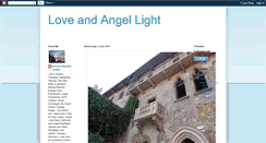 Desktop Screenshot of loveandangellight.blogspot.com